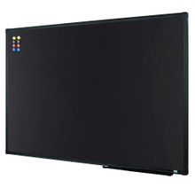 Lockways Magnetic Chalkboard Black Board - 36 X 24 Inch Magnetic Bulletin Blackboard 3 x 2, Black Aluminium Frame U10732782603 for Home, School & Office (Set Including Aluminum Pentray & 8 Magnets)
